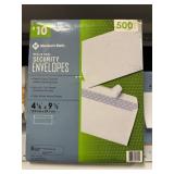 MM peel & seal envelopes 500ct