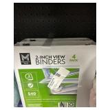 2-in View binders 4 pack