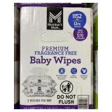 Premium baby wipes 1152ct