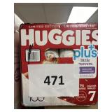 Huggies 96 ct size 7