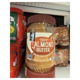 Creamy almond butter 24oz