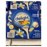 Internationl Delight french vanilla 192 creamers