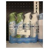 Febreze air mist 4 cans