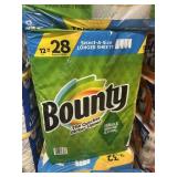 Bounty paper towels 12 rolls