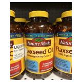 Nature Made Flaxseed 1400mg 300 softgels