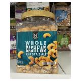 Whole cashews 33oz