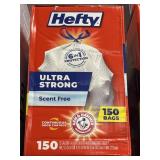 Hefty 150 trash bags