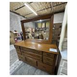 Chest- mirror 5ft Lx19inW33in H -used