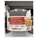 Cambro commercial food storage 2-6qt