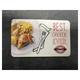 Boston Market gift card 4-$25.00 = $100.00