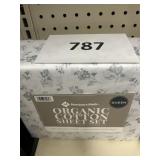 Organic cotton sheet set Queen