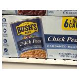 Bushs chick peas 6 cans