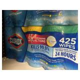 Clorox disinfecting wipes 425 ct