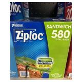 Ziploc sanwich 580 ct