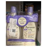 Aveeno baby  bath 2-18 fl oz