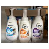 Dove foaming body wash 3-13.5 fl oz