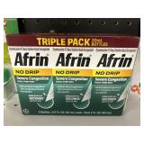 Afrin 3 bottles