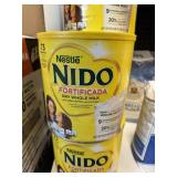 Nestle Nido dry whole milk 4.85lb