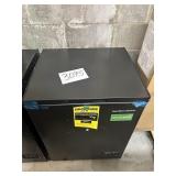 Frigidaire black chest freezer-used 5.0 cu ft