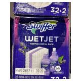 Swifer wetjet mopping refill pack 32 + 2 bottles