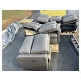 Sofa-loveseat-chair set- used- dirty- torn