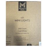 LED mini lights 200ct cool white