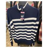 Lands End quarter ip sweater S