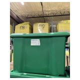 Brightroom wheeled latching storage bin 32gal