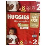 Huggies 186 diapers size 2