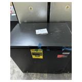 Frigidaire black chest freezer 5.0 cu ft-dent