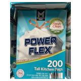 Power Flex 200 tall kitchen bags