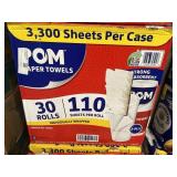 POM 30 rolls paper towels