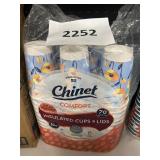 Chinet insulated cups & lids 16oz 70ct