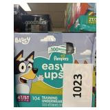 Pampers easy ups 4T-5T 104ct