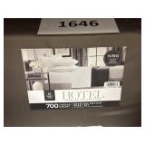 Hotel Coll 700tc King sheet set