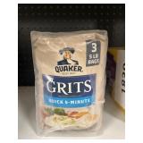 Quaker grits 3-5lb bags