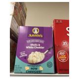 Annies shells & white chedder 12-6oz