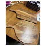 Set of 2 Acacia charcuterie boards