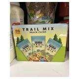 Trail mix snack packs 28-2 oz packs