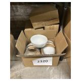 White porcelian dish set 4 boxes