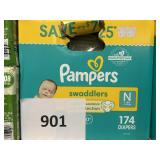 Pampers newborn 174ct