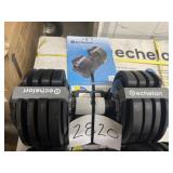 Echelon adjustable dumbbells 752