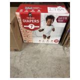 132 Diapers size 7