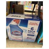 Clorox toilet bowl cleaner 6 pack