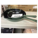 Tramontina 2 pc iron skillet set