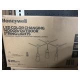 Honeywell LED color changing string lights 15 bulb