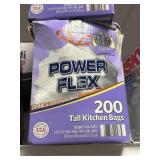 Power flex tall kitchen bags 200ct lavender