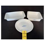 3 Pcs Corning Ware