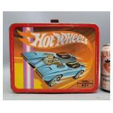 Hot Wheels Metal Lunchbox w/Thermos