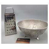 Metal Strainer & Grater